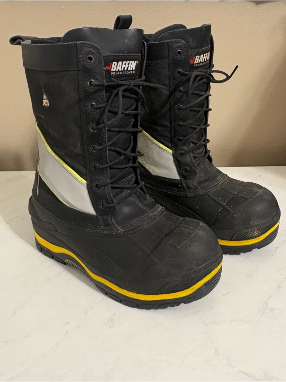 Baffin Size 8 Constructor Men's 13" Winter Safety Boots Composite Toe POLAMP01‎